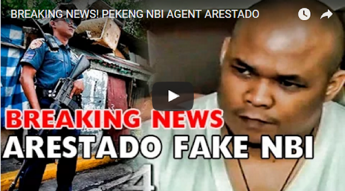 WATCH! BREAKING: PEKENG NBI AGENT ARESTADO!